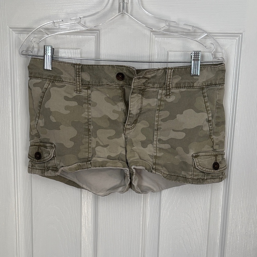 Arizona Jean Company Olive Camo Women's Cargo Shorts